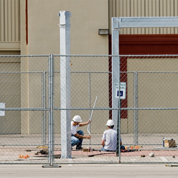 how much time can i rent the temporary fence for my construction site or event in Greenfield